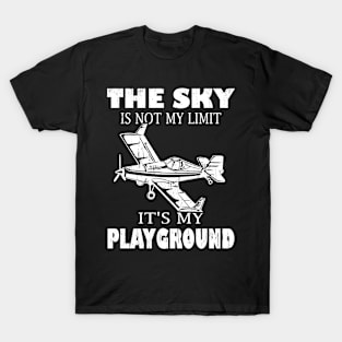 Funny Pilot Art Men Women T-Shirt